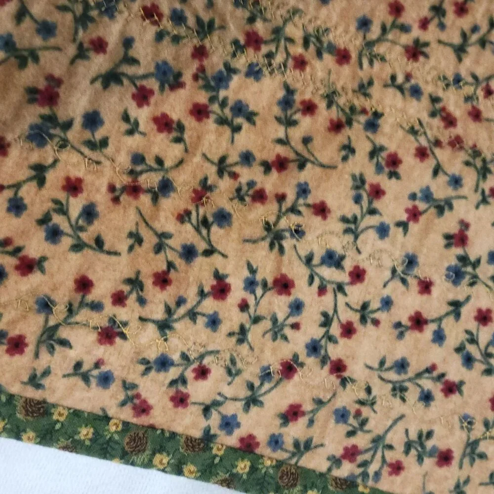 Handmade Christmas Kittens Patchwork Quilt Throw Lap 33